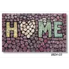 Printed HOME Series Pineapple patterned anti-slip floor MATS and door MATS for entering and leaving the house details Picture
